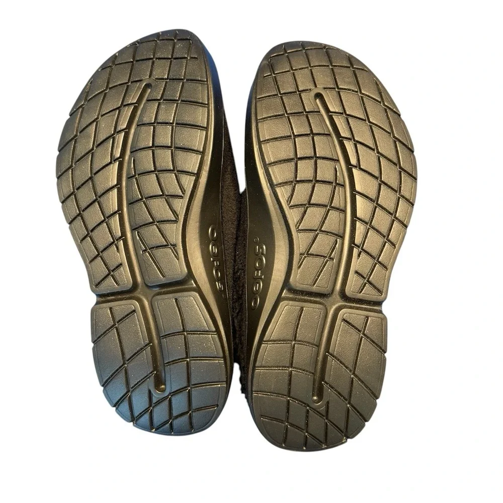 Oofos Oocoozie Mule Shoes Mens 9.5/EU 42.5 - Black - Picture 4 of 9
